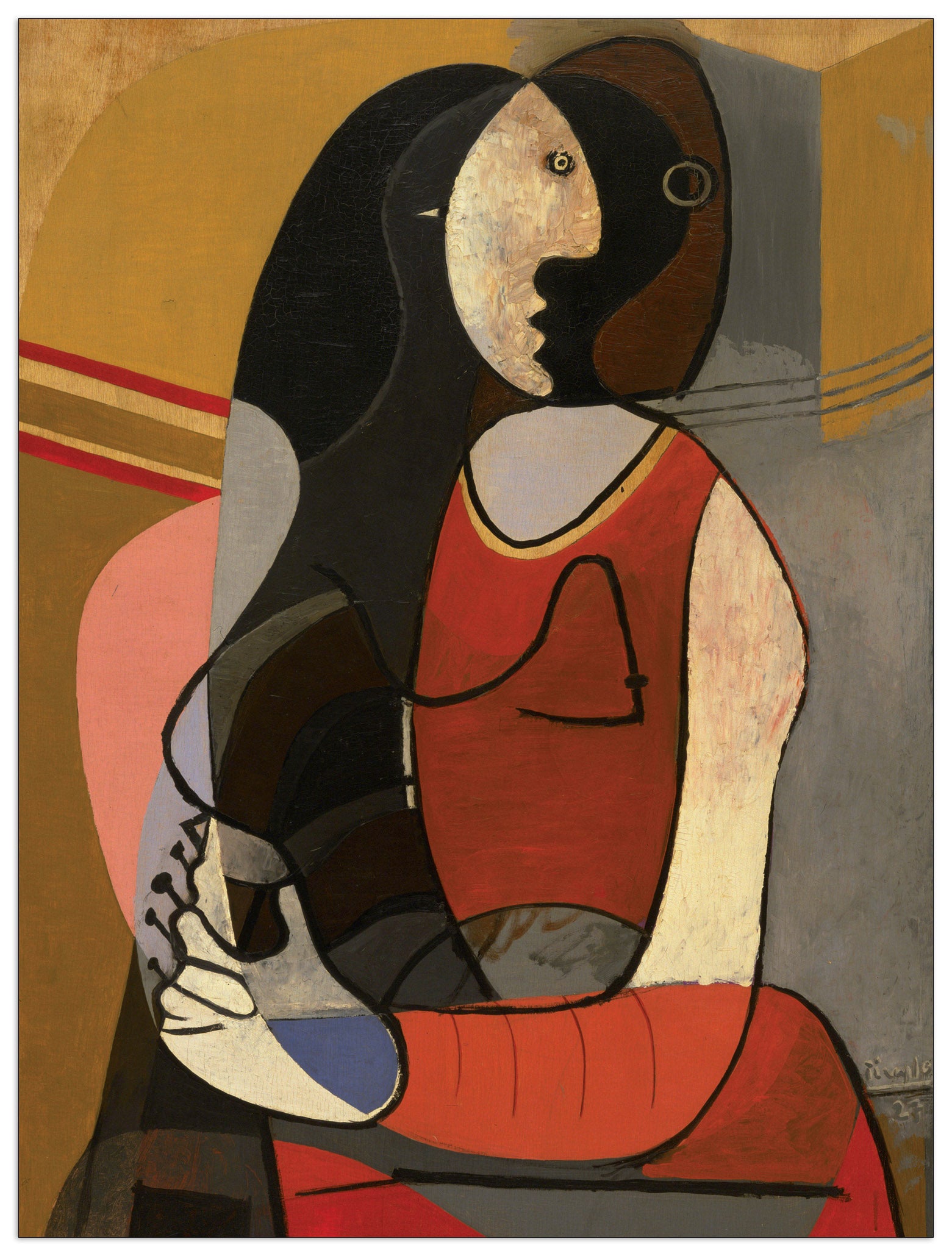 Seated Woman cm 60x80