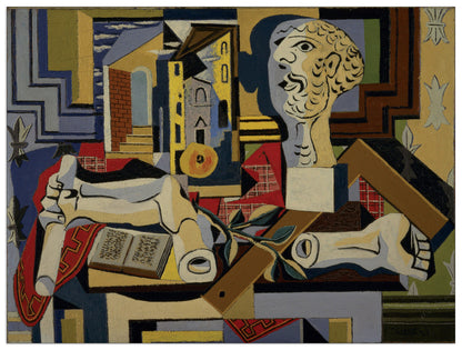 Studio With Plaster Head cm 80x60