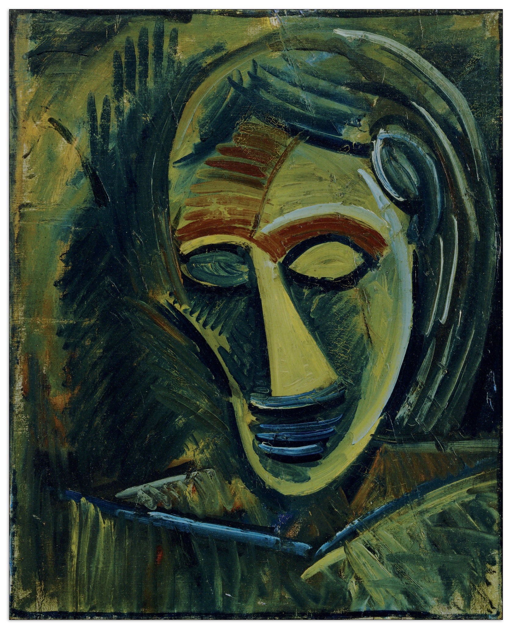 Woman's Head cm 60x74