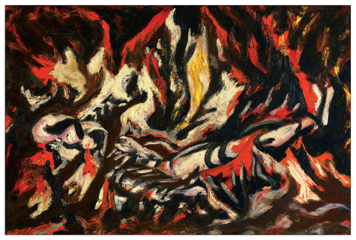 The Flame cm 80x53