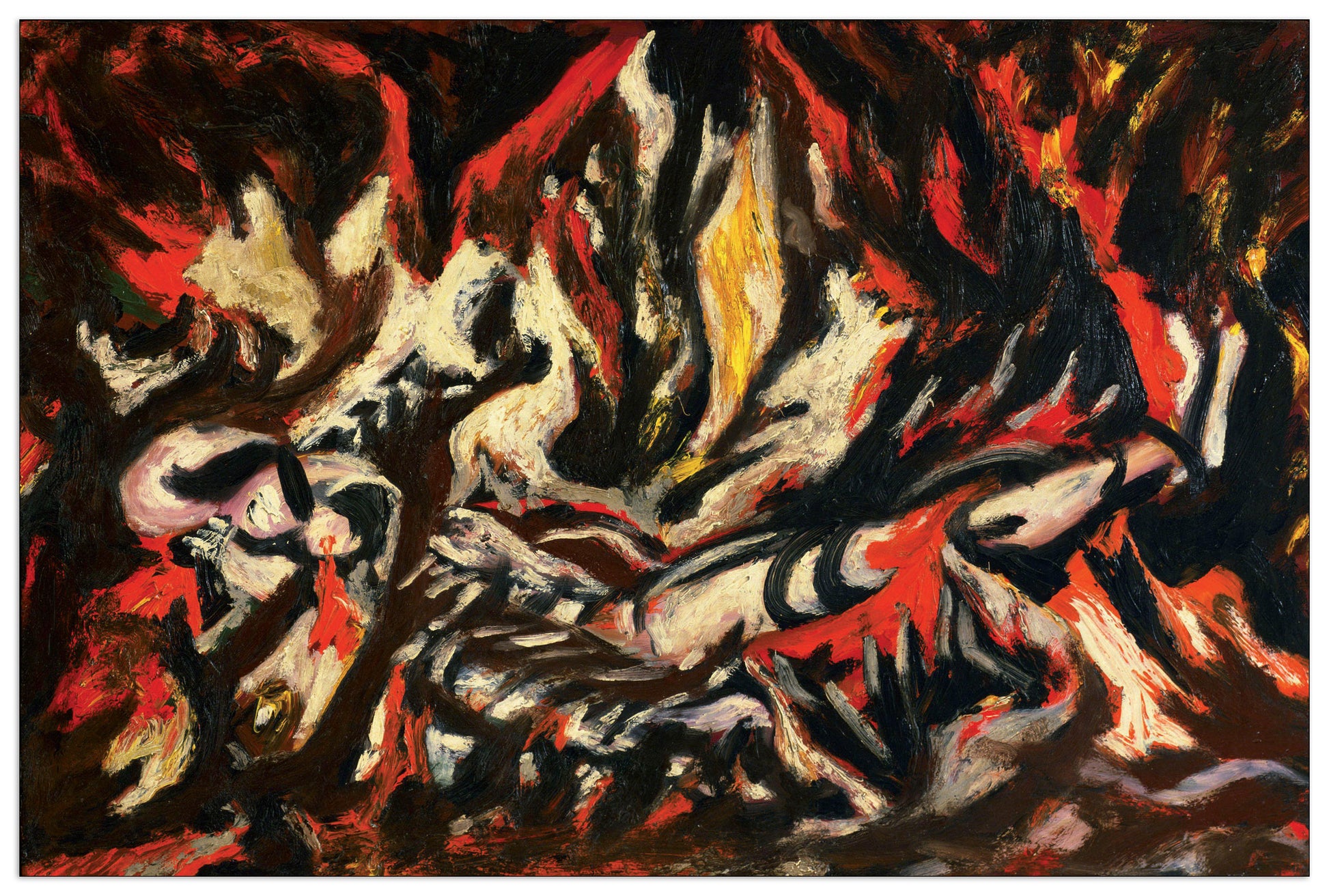 The Flame cm 80x53