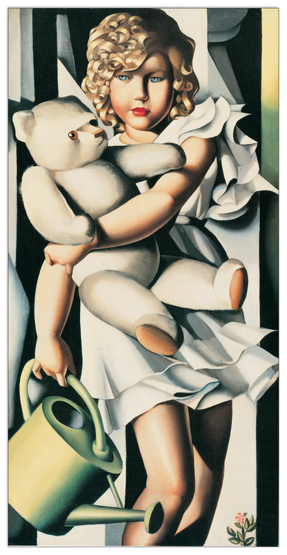 Portrait De Mademoiselle Poum Rachou cm 46x93