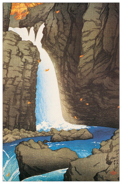 Yuki Falls At Shiobara cm 45x69