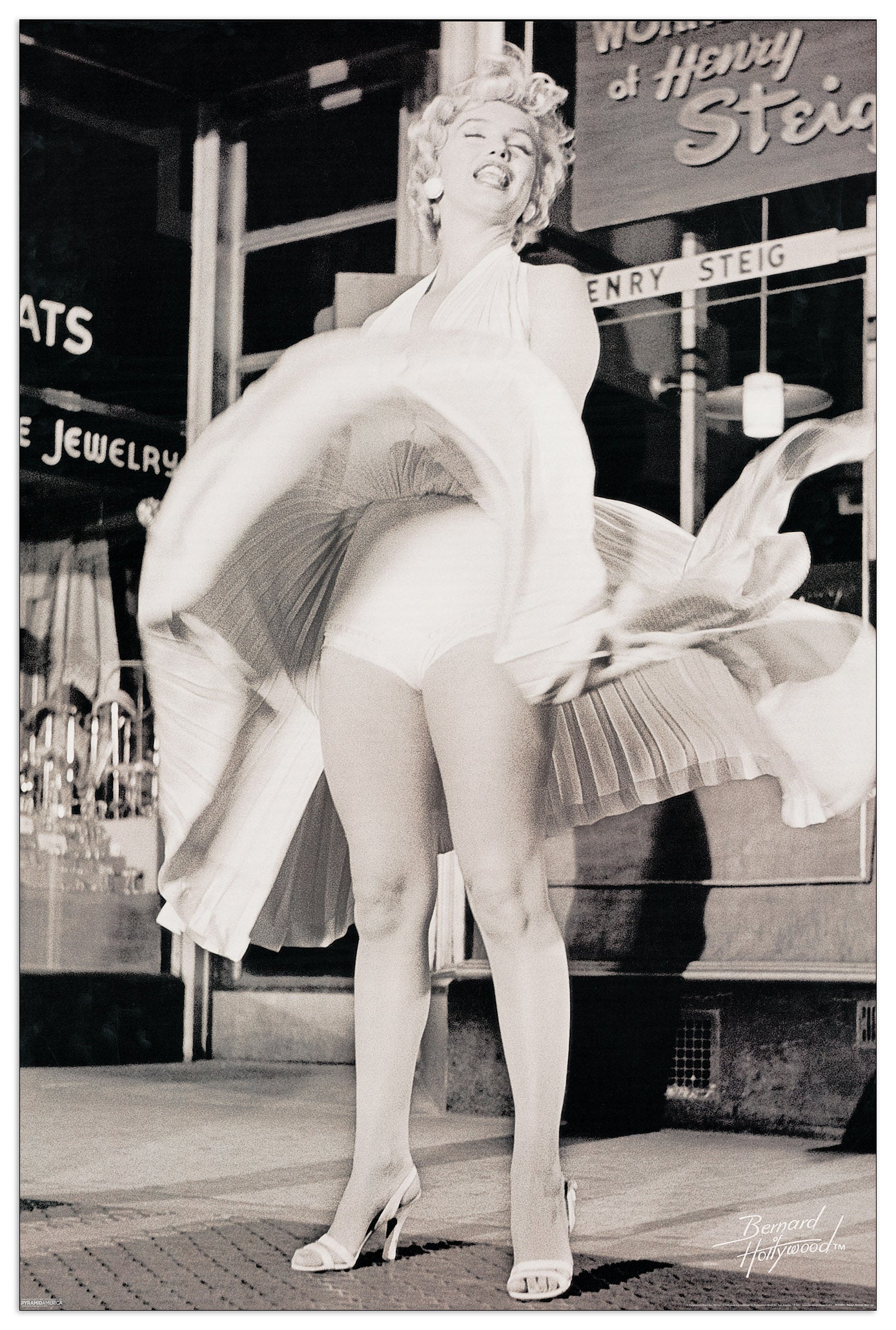 Marilyn Monroe Black and White cm 60x90