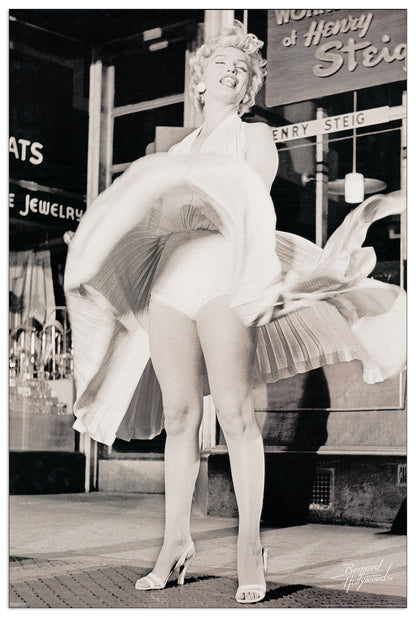 Marilyn Monroe Black and White cm 60x90