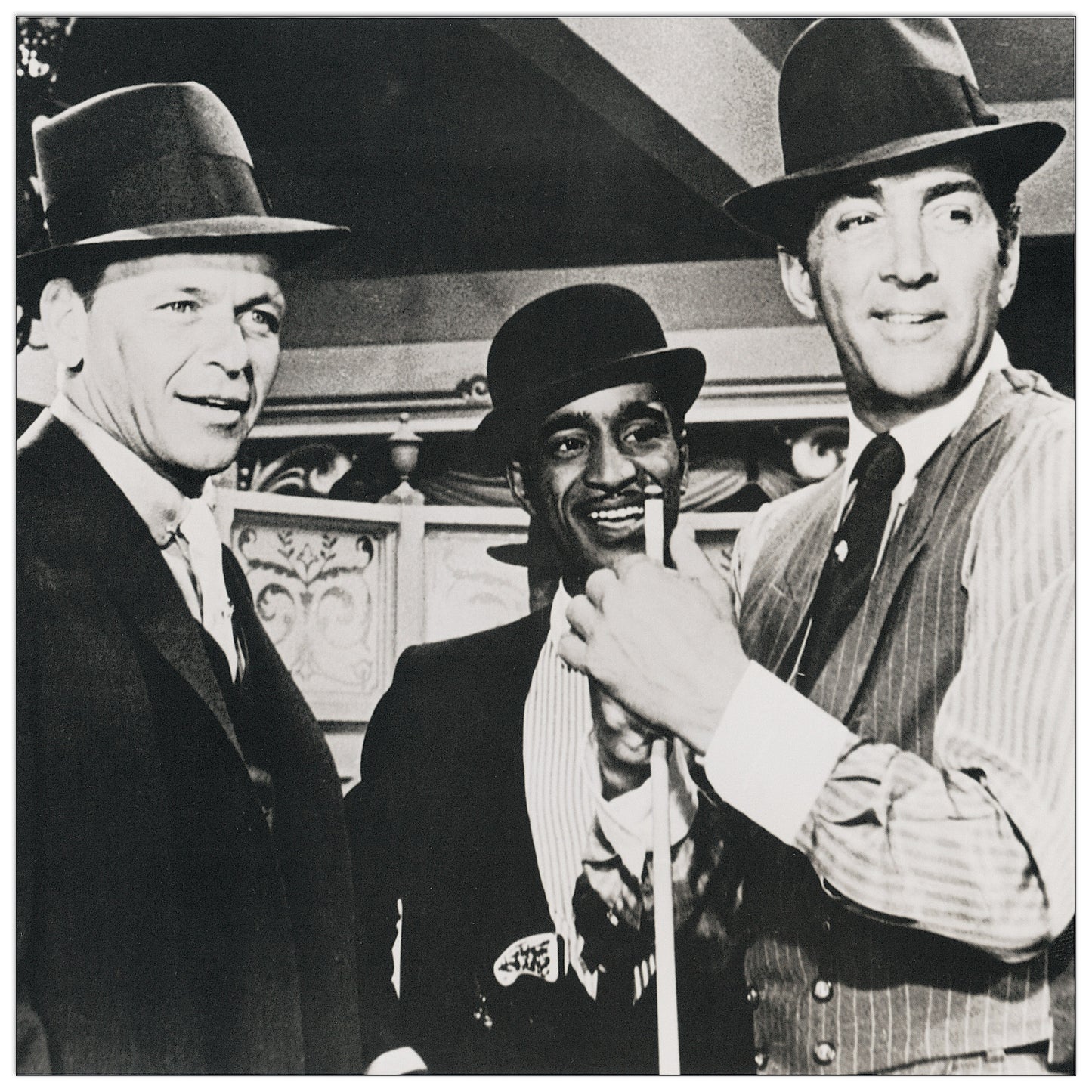 Frank Sinatra, Dean Martin & Sammy Davis Jr. cm 40x40