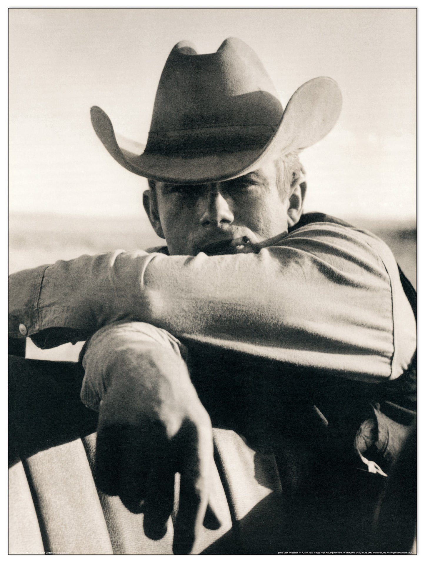 James Dean On Location For Giant Texas cm 60x80