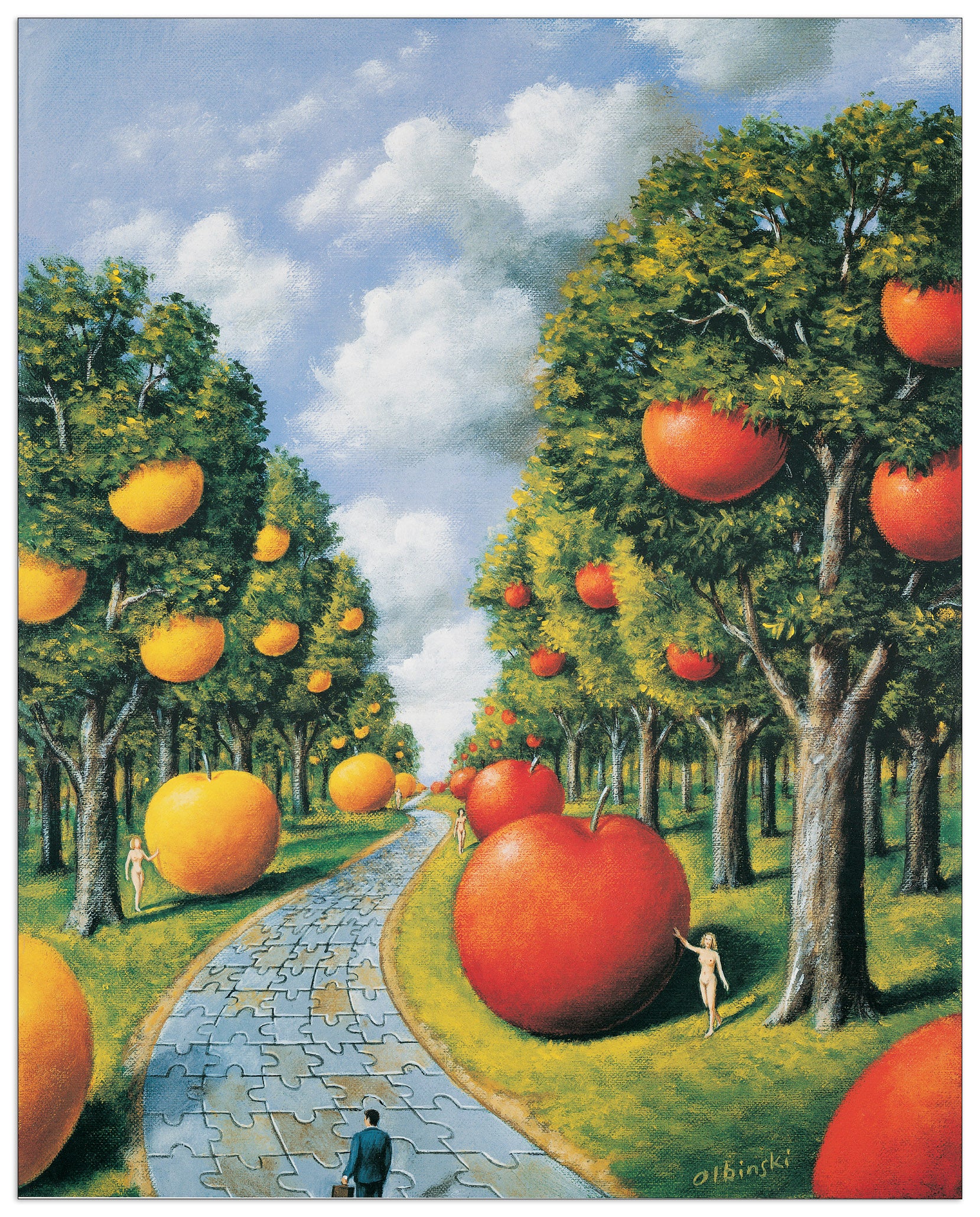 Apple Trees cm 57x72