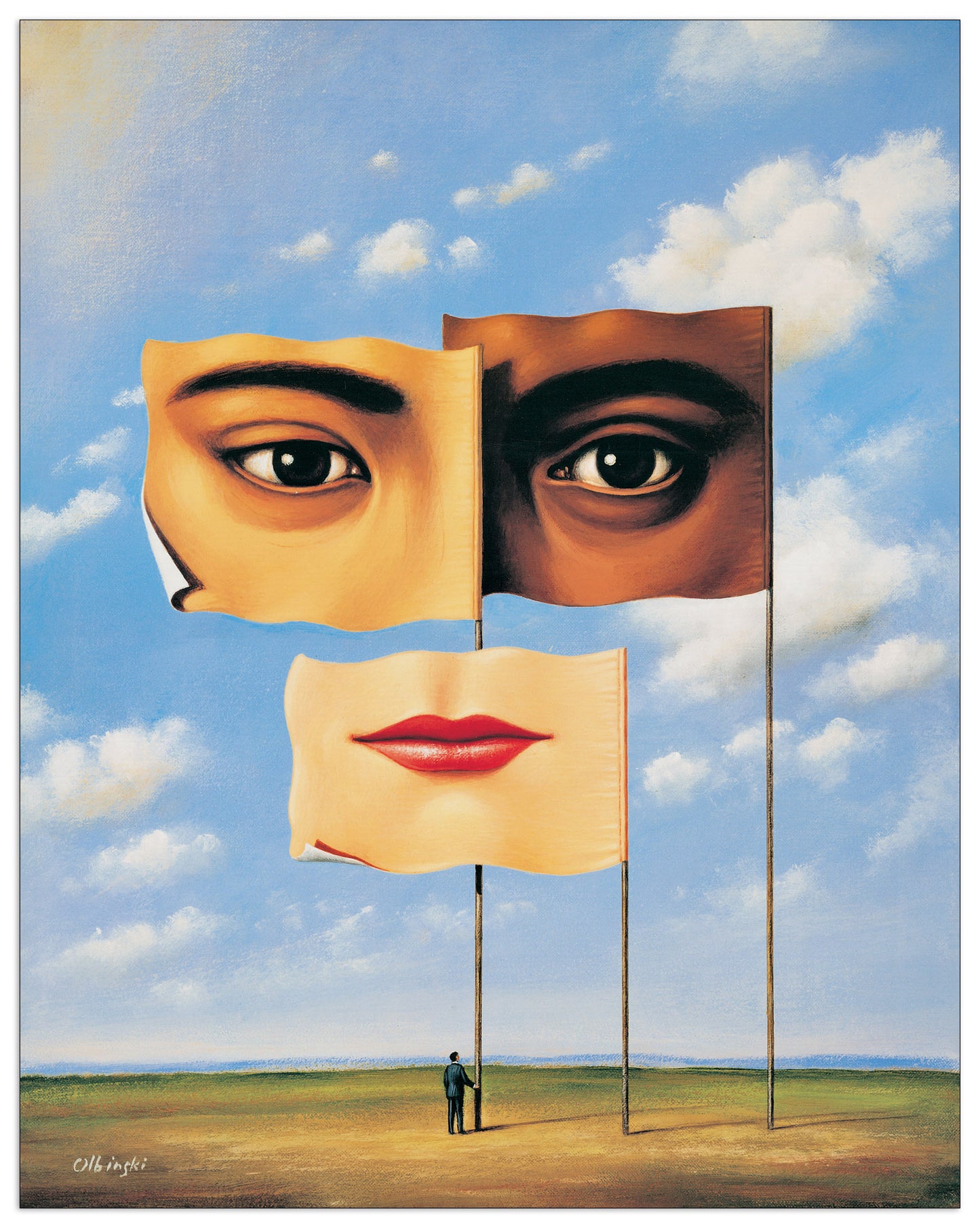 Confrontation Of Similiarities cm 57x72