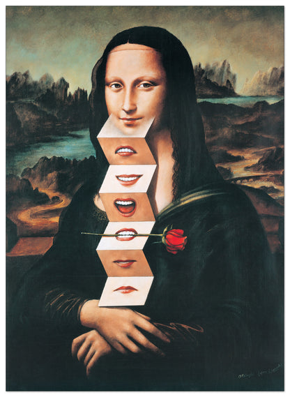 Rehearsal For An Icon 2001 - Mona Lisa cm 66x92
