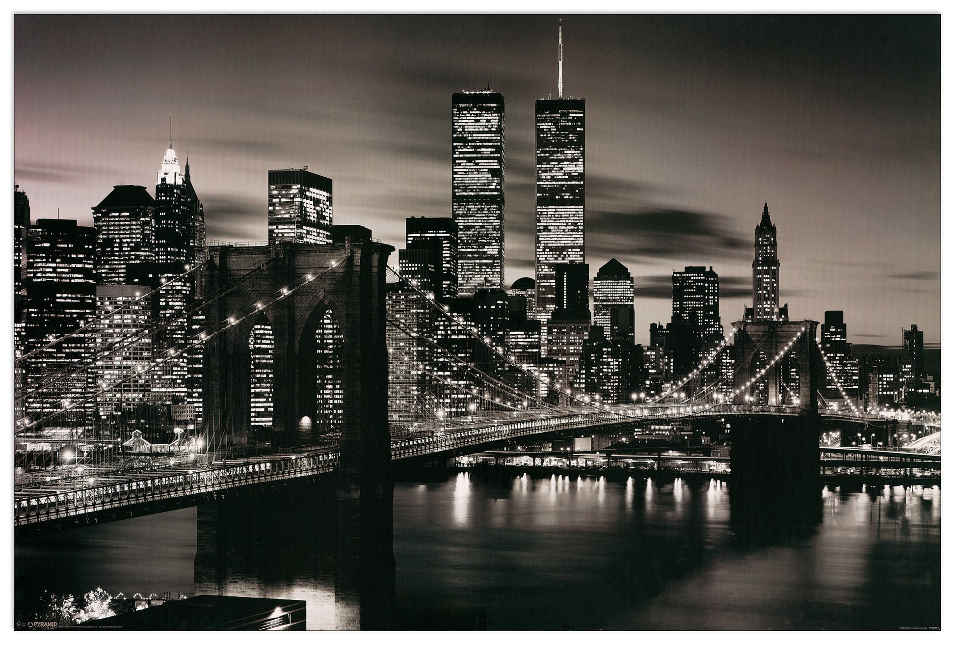 Brooklyn Bridge (B&W) cm 90x60
