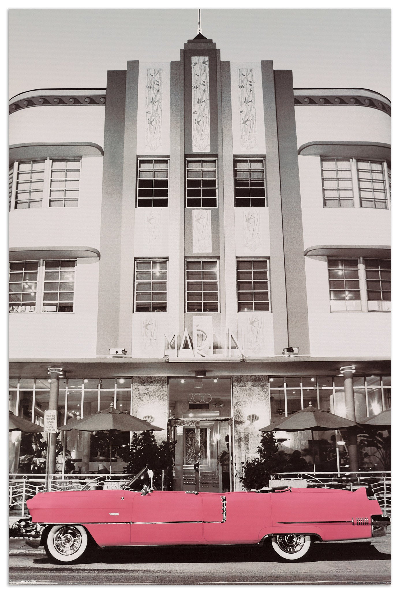 Pink Cadillac cm 60x90