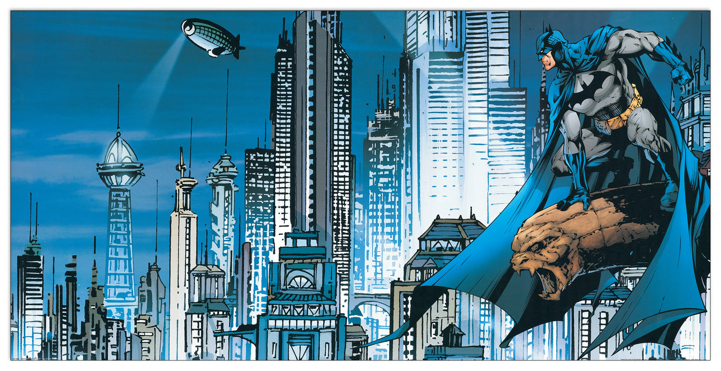 Gotham City Skyline cm 100x50