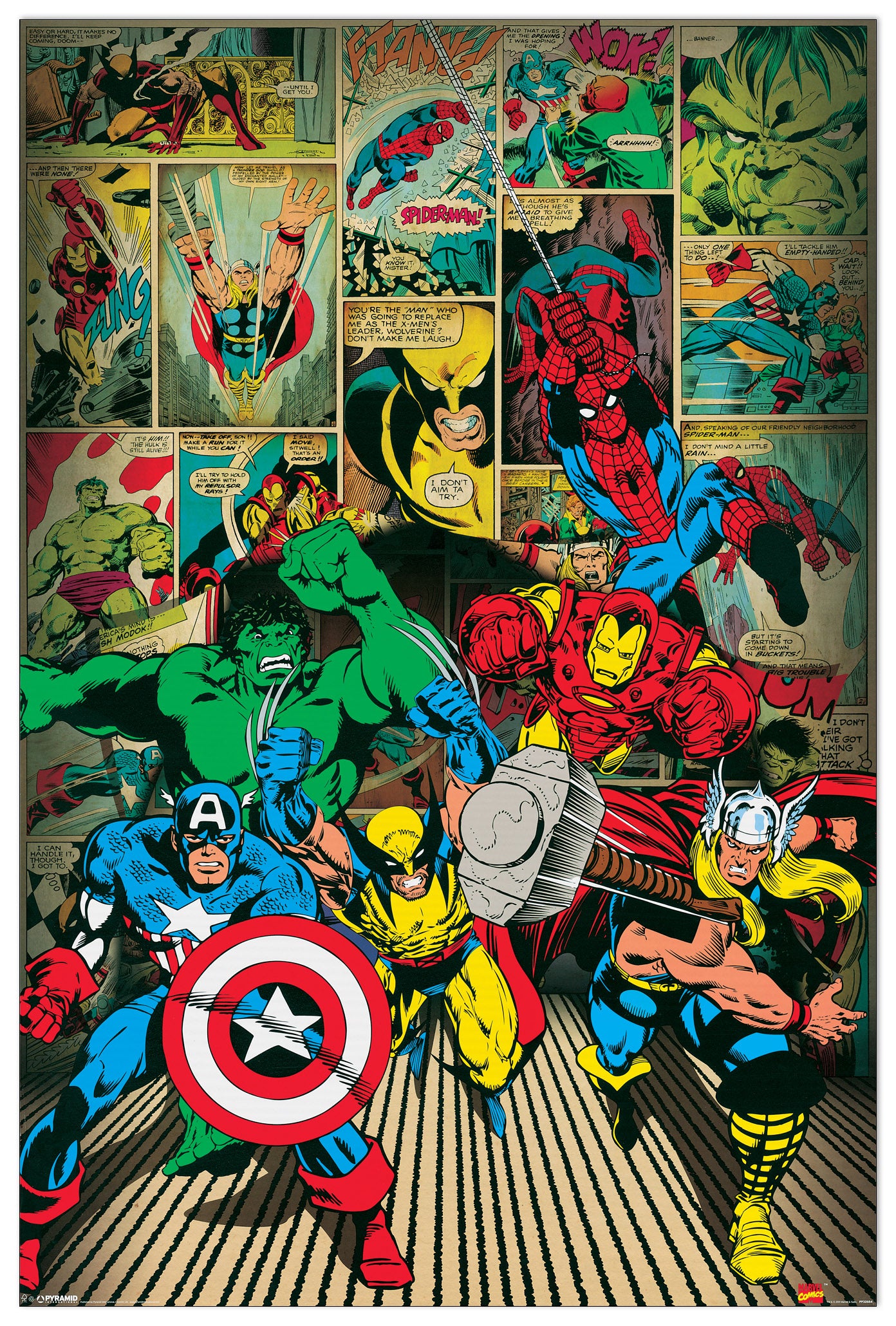 Here Come the Heroes cm 60x90