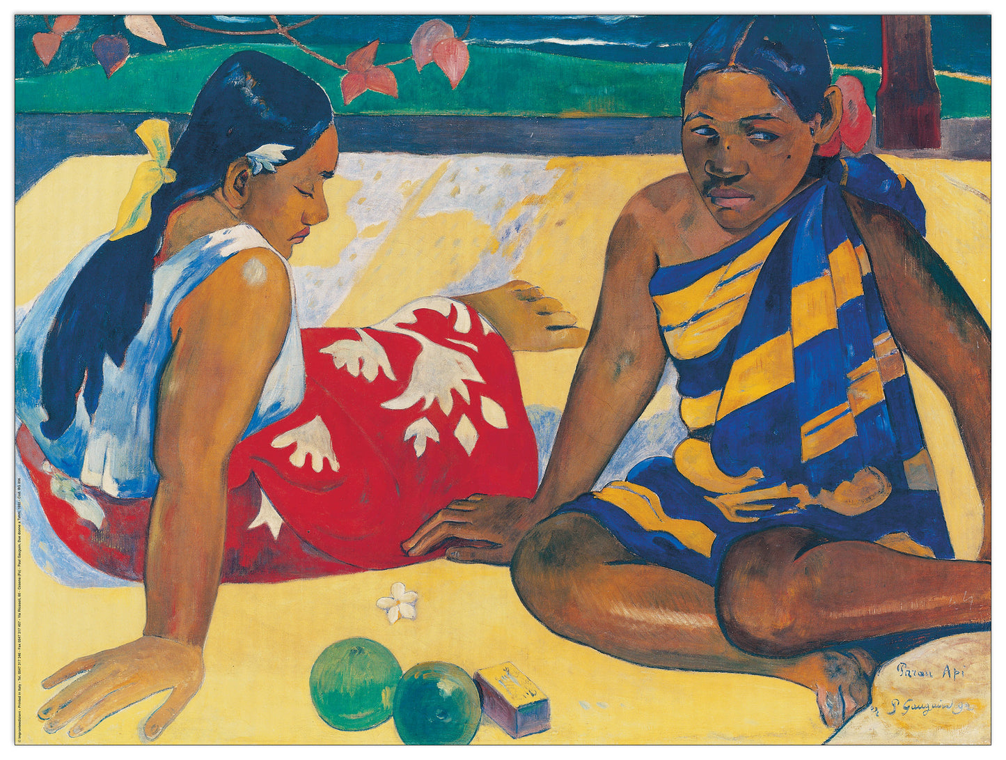 Due Donne A Tahiti, 1892 cm 80x60