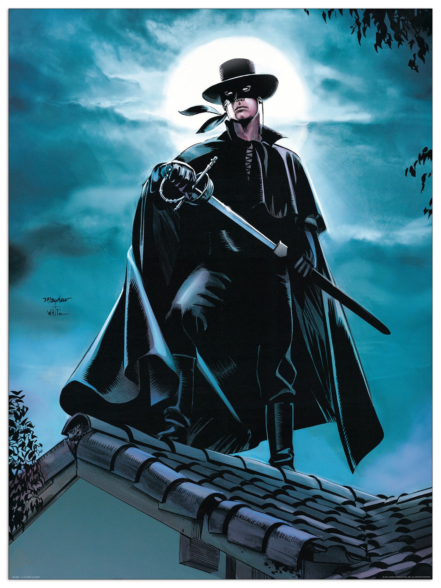 Il Ritorno Di Zorro cm 60x80