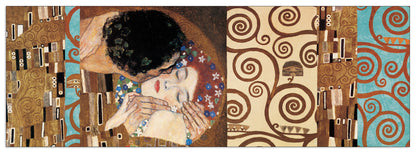 Klimt II 150° Anniversary (The Kiss) cm 136x48