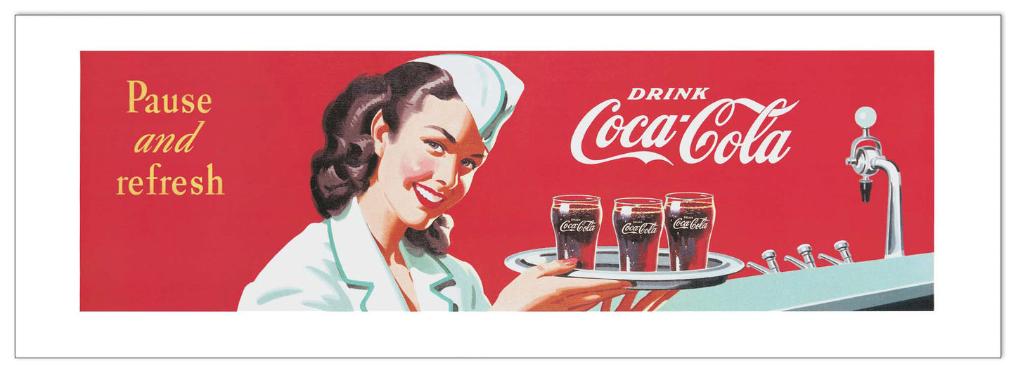 Coca-Cola Advert cm 82x25