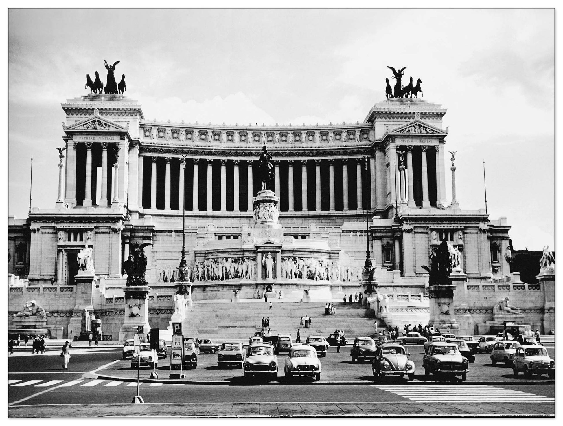 Rome, Italy - 1960s cm 80x60