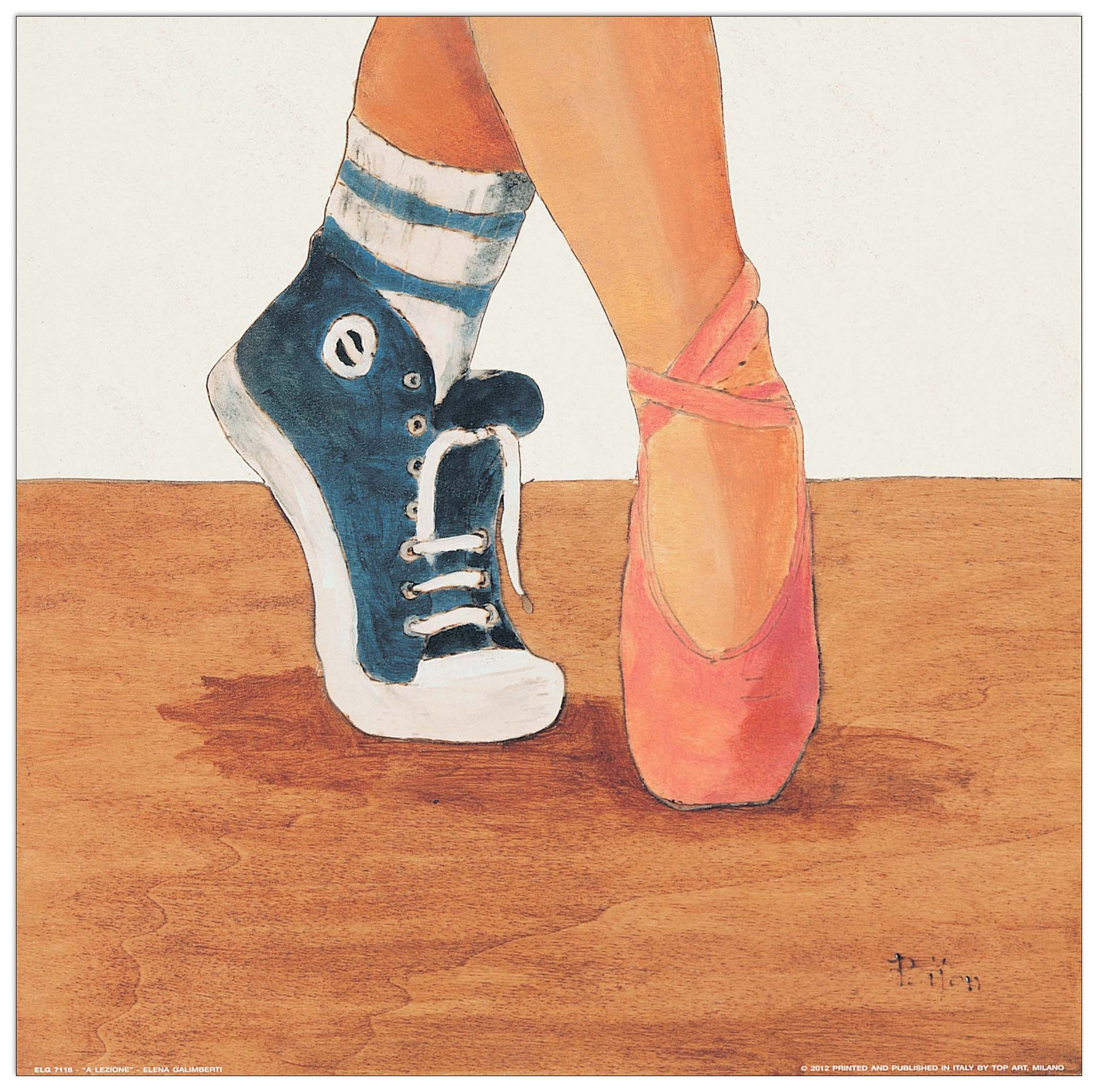A Lezione cm 30x30
