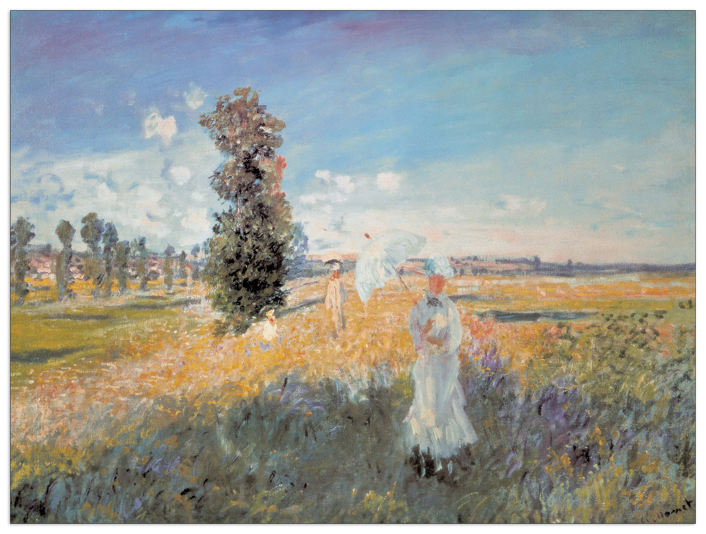 Felder In Fruhling cm 80x60