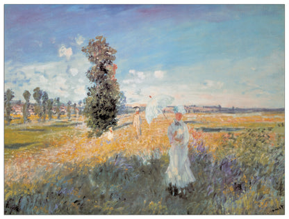 Felder In Fruhling cm 80x60