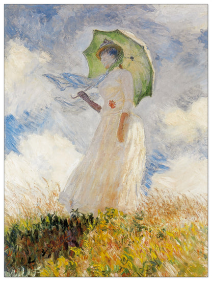 Lady With Umbrella cm 60x80