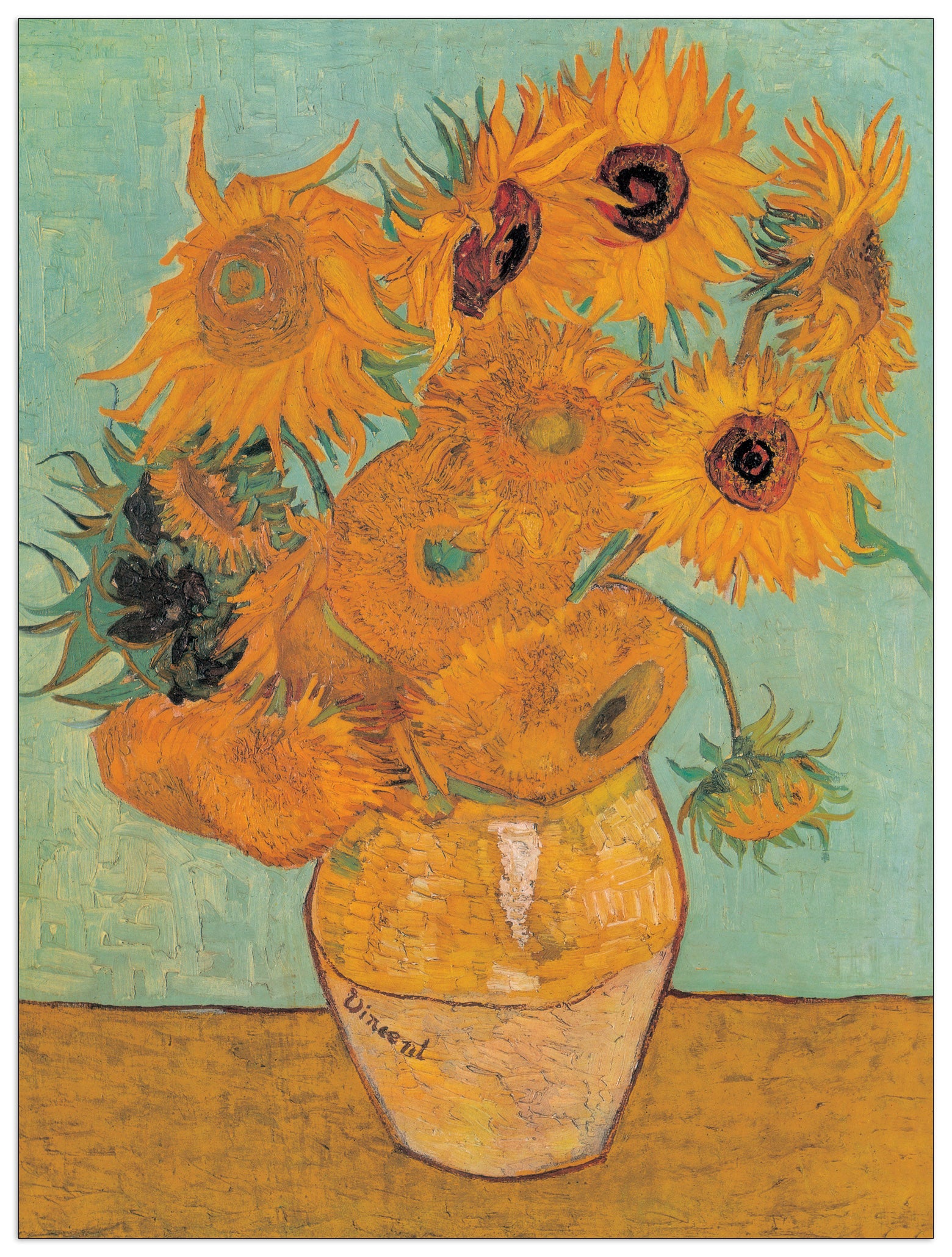 Sunflowers 2 cm 60x80