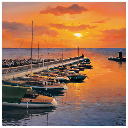 Il Vecchio Porticciolo cm 50x50