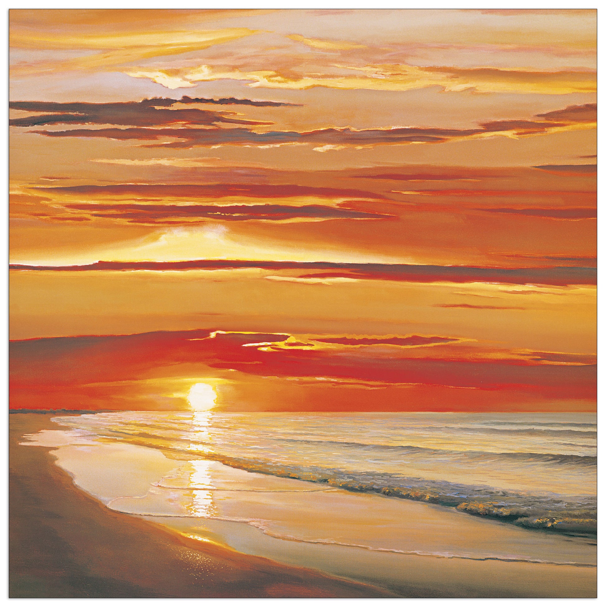 Sunset On The Water cm 70x70