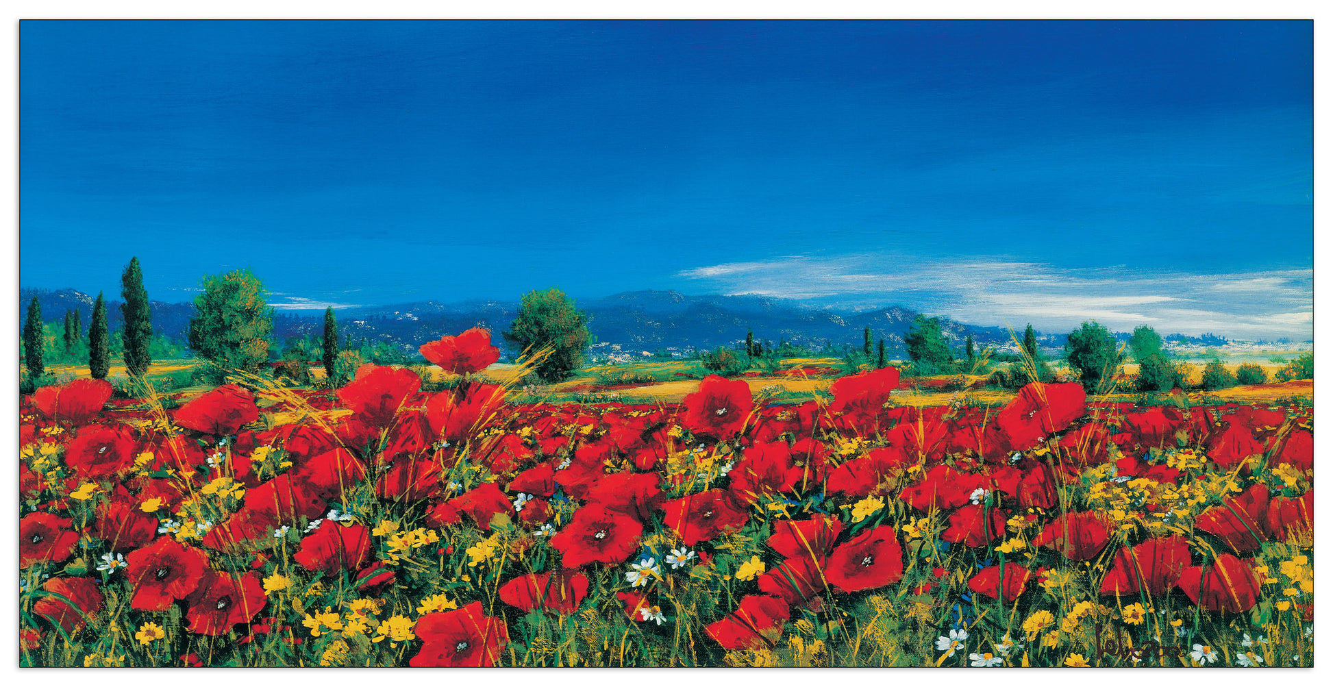 Distesa In Fiore cm 100x50