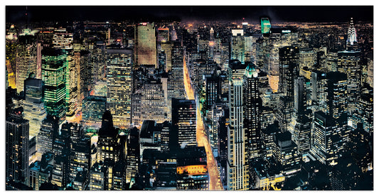 Nyc From The Empire State Building cm 100x50