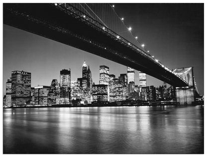 New York - New York Skyline Di Manhattan cm 120x90