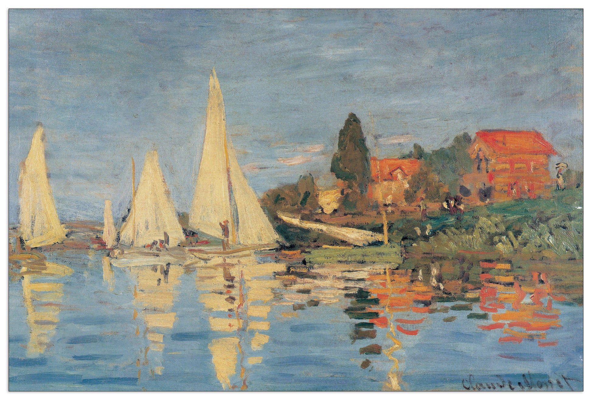 Regata At Bargenteuil cm 90x60