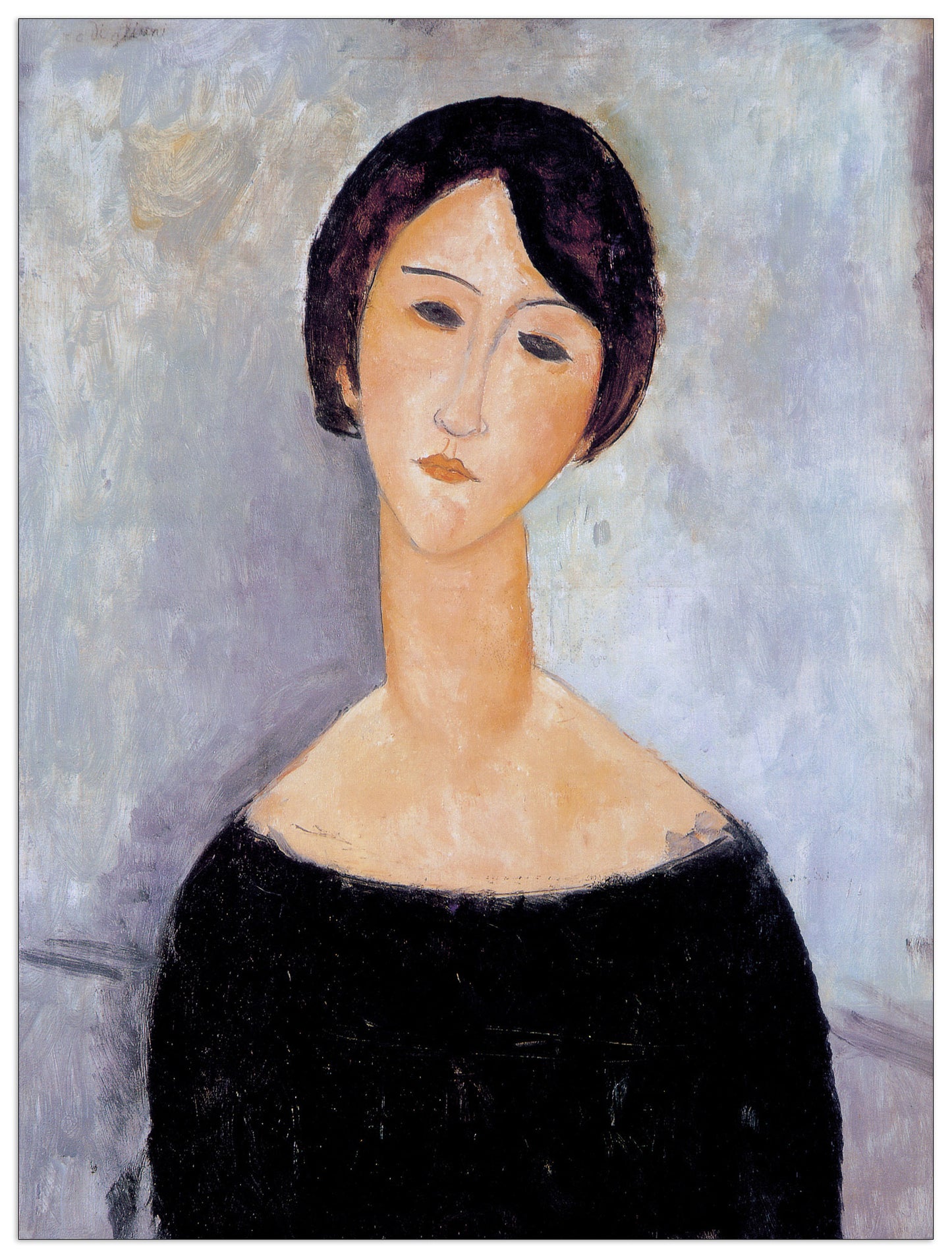 Woman In Black cm 60x80