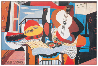 Mandolino E Chitarra, 1924 cm 90x60