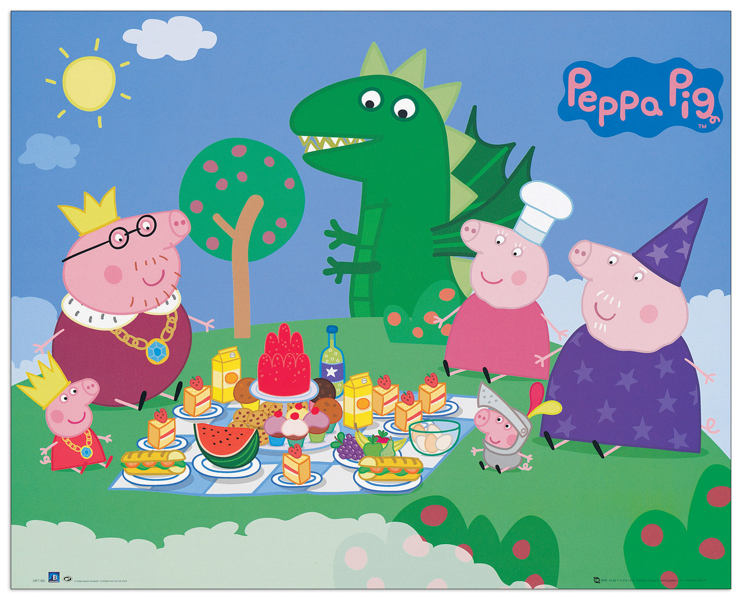 Peppa Pig, Picnic cm 50x40