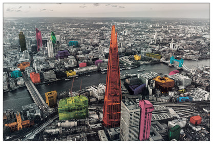 London, Colour Splash cm 90x60