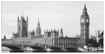 Houses Of Parlament & Big Ben In London cm 100x50