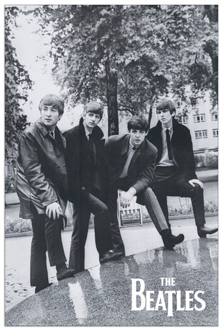 Beatles, posa - cm 60x90 - Pannello in MDF