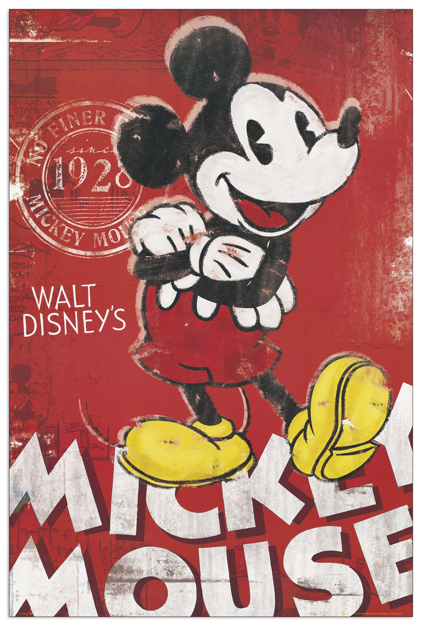 Mickey mouse unique since 1928 cm 60x90