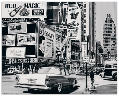 Advertising in the City cm 100x80