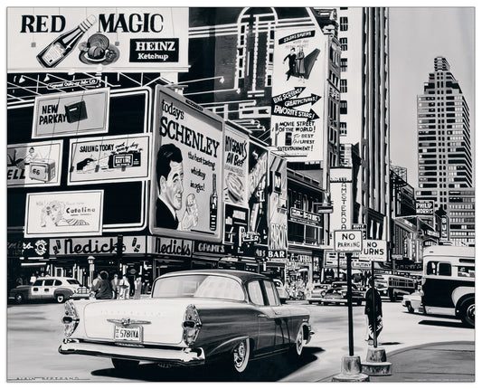 Advertising in the City cm 100x80