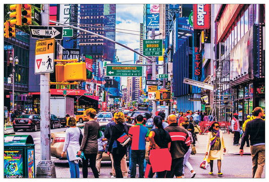 New York in colours 3 cm 120x80