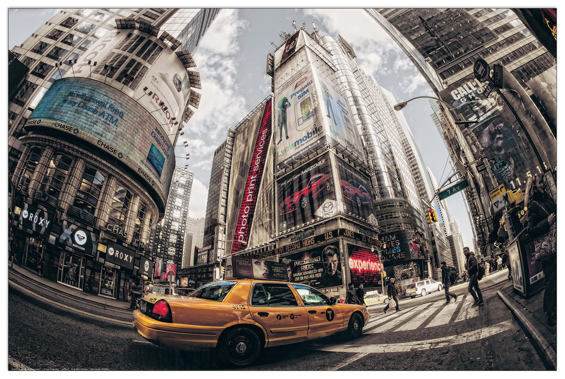 Time square sequel cm 120x80
