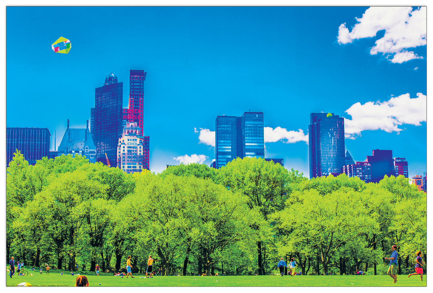 New York in colours 1 cm 120x90