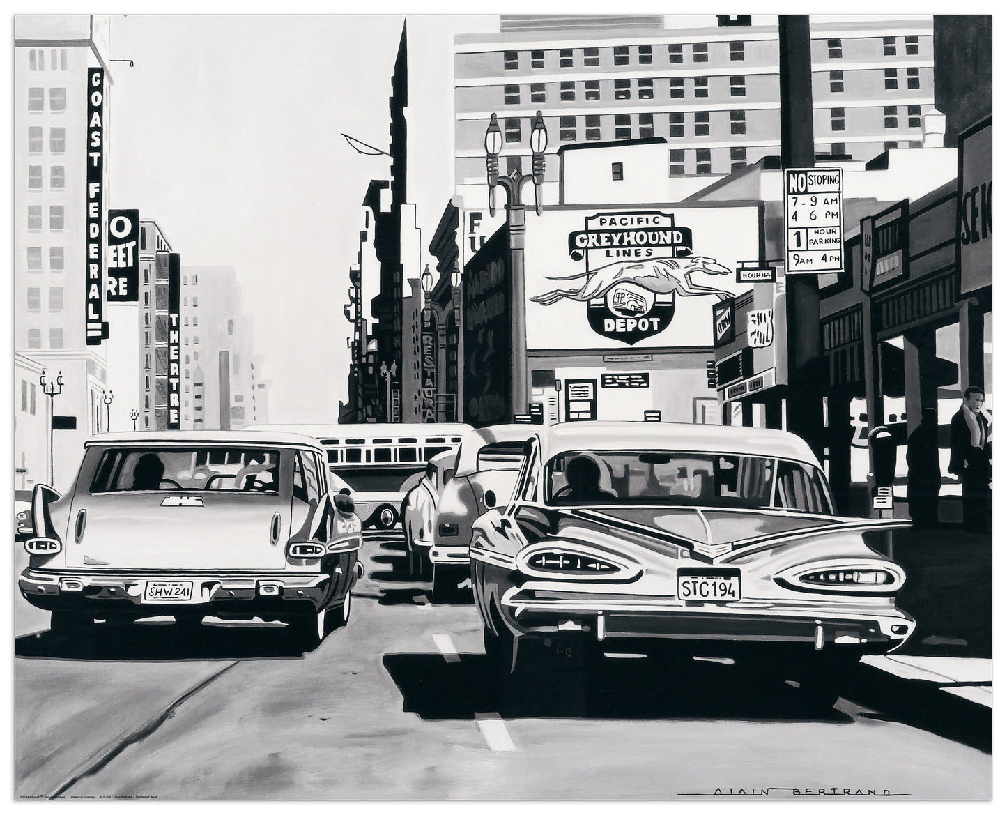 Greyhound Depot cm 100x80