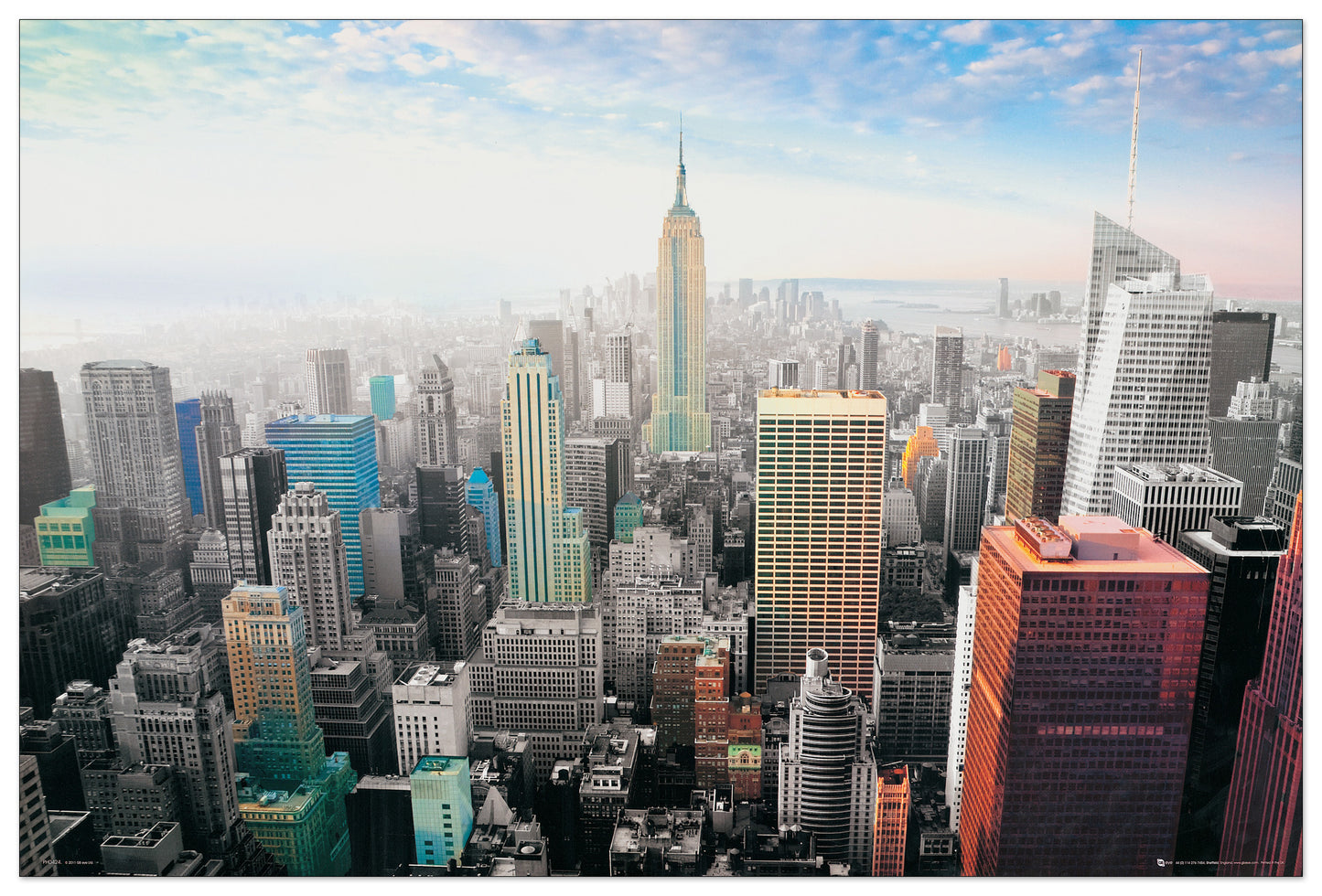 New York cityscape cm 60x90