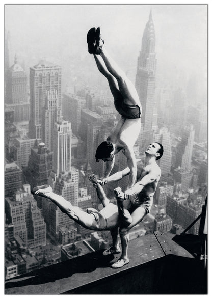 Acrobati Empire state building cm 100x140