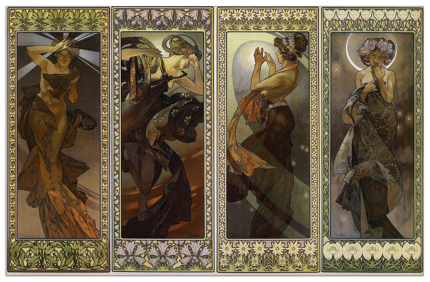 The moon and stars cm 70x45